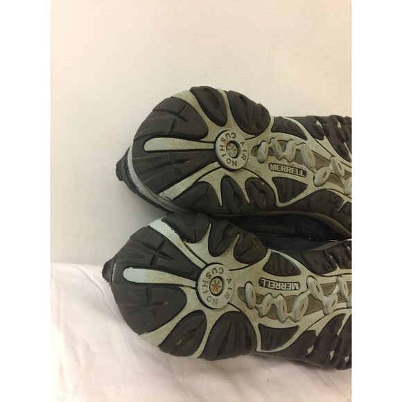 MERRELL WOMEN  AIR CUSHION BLUE/GRAYS HIKING SHOES SIZE US 10 UK 7.5 EUR 41 - Picture 11 of 12